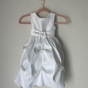 Cinderella White Formal Kids Dress